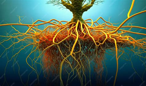 Foto de una planta con un sistema radicular sano y fuerte