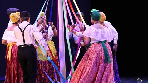 Representación de la danza del Palo de Mayo