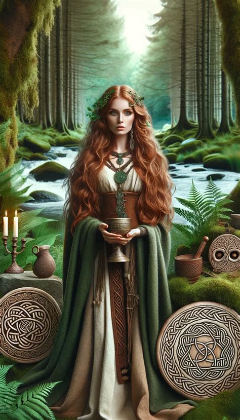 Arte celta de la Diosa de la Fertilidad