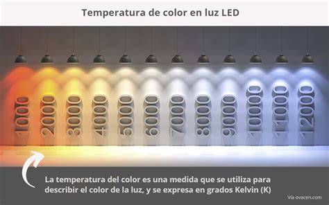infografía comparativa de bombillas LED: vatios, lúmenes, temperatura de color y ángulo de apertura