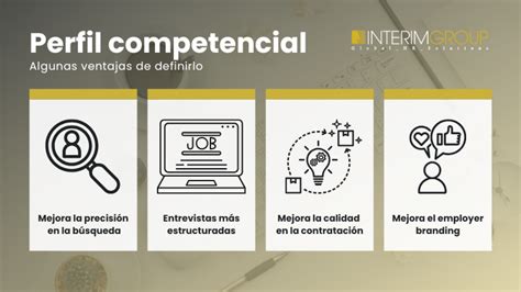 Diagrama de un perfil competencial con sus dominios, incluyendo competencias científico-técnicas y humanistas