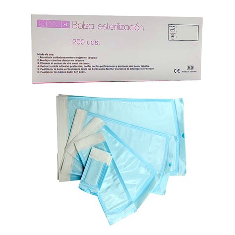 Bolsas de esterilización desechables para microondas con biberones dentro
