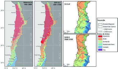 mapa de zonas áridas y semiáridas afectadas por salinidad