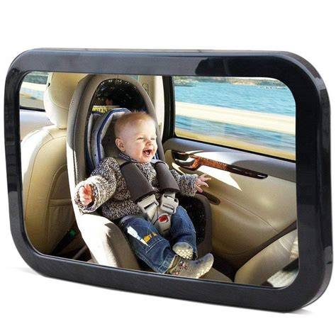 Espejo retrovisor para vigilar al bebé en el coche