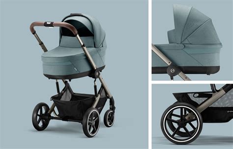 Tabla comparativa visual de las características principales de Cybex Balios S y Cybex Beezy.