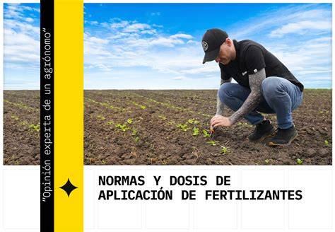 Esquema de aplicación de fertilizantes