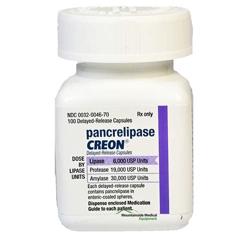 Foto: Presentaciones de pancrelipasa para administración pediátrica