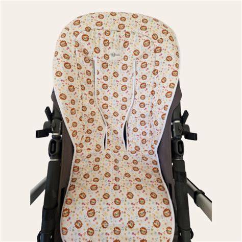 Colchoneta para silla de paseo con estampado de dinosaurios