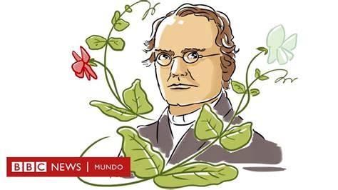 Retrato de Gregor Mendel, el monje agustino y pionero en el estudio de la herencia genética.