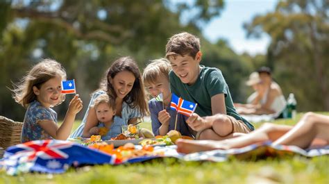 foto de una familia australiana con estudiantes internacionales en su hogar