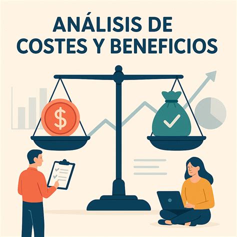 Infografía detallando los costos y beneficios de la 