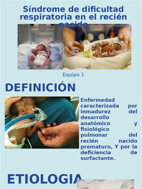 diagrama de flujo mostrando la evaluación de un recién nacido con dificultad respiratoria