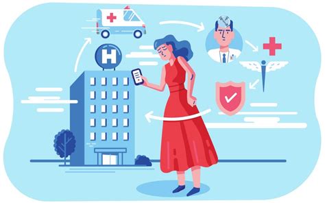Infografía mostrando la red de hospitales y centros médicos de Sanitas