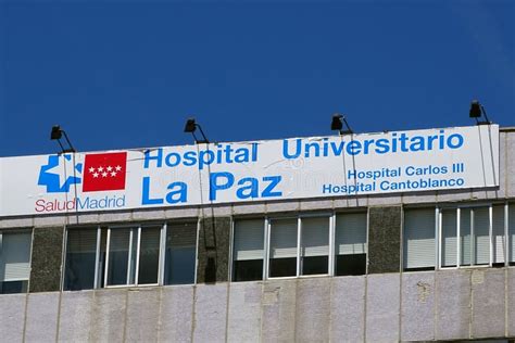 Fotografía del Hospital Universitario La Paz.