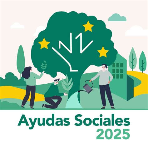 Esquema visual de los diferentes tipos de ayudas sociales en España para familias extranjeras