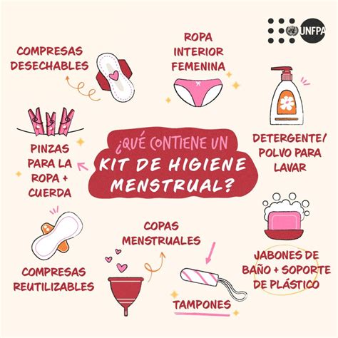 Fotografía variada de diferentes productos de higiene menstrual: compresas, tampones y copas menstruales.
