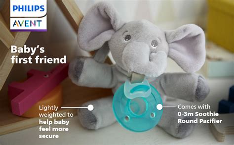 peluche Snuggle de Philips Avent con chupete