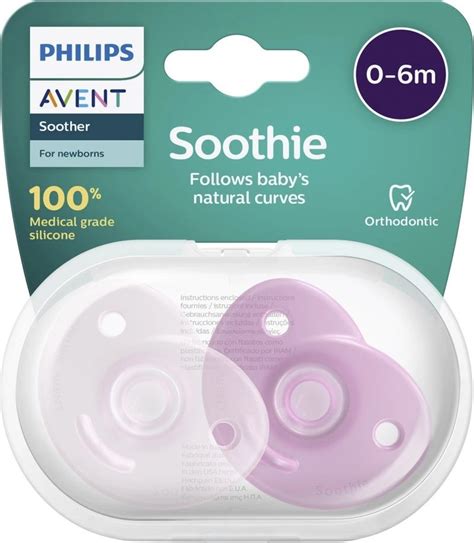 chupete Philips Avent Soothie de silicona