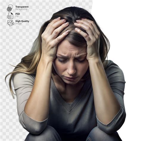 Mujer visiblemente angustiada en el contexto de una clínica de aborto