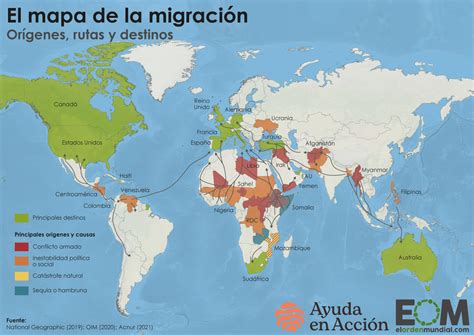 Mapa que muestra las rutas migratorias hipotéticas de los tiburones martillo de Galápagos hacia las costas de América del Sur y Central