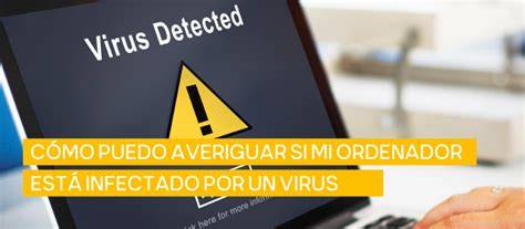 Representación de un equipo infectado por malware