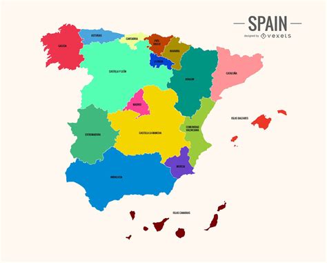Mapa de España con diferentes colores para cada comunidad autónoma, indicando el número de enfermedades cribadas en cada una