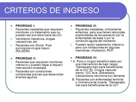 Gráfico de flujo: Criterios de ingreso a UCI, incluyendo pH ≤ 7,20, pausas de apnea y fallo respiratorio progresivo.