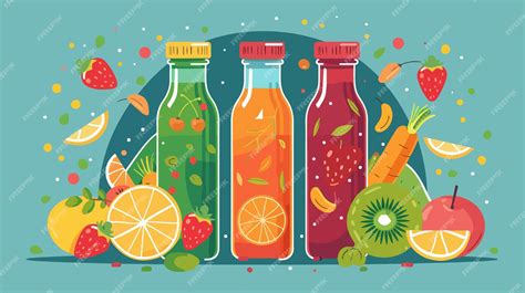 Ilustración de varias botellas de licores y frutas, representando la diversidad de ingredientes en la coctelería.