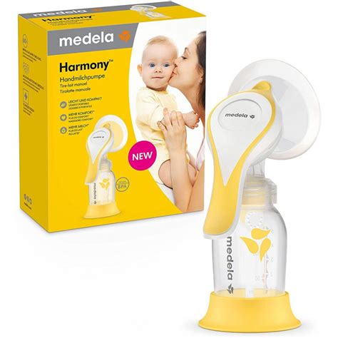 Extractor de leche manual Medela Harmony en uso