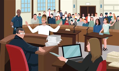 Fotografía del tribunal o ilustración del proceso legal del caso Baby M