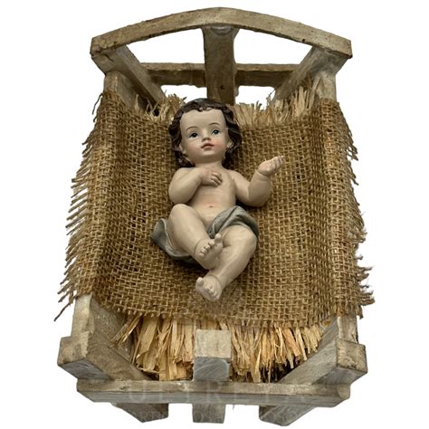 Diversos modelos de cunas artesanales para el Niño Jesús.