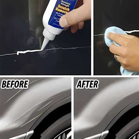 Foto: Aplicación de pasta dental para eliminar rayones superficiales en cristal