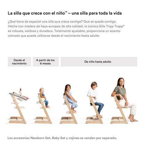 Esquema técnico de las dimensiones y puntos de plegado de la silla Stokke Scoot