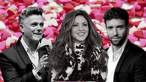 Collage de artistas icónicos de la música romántica en español