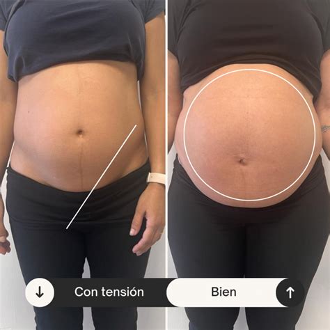 Foto comparativa de barrigas de embarazadas en la semana 21, mostrando diferentes tamaños