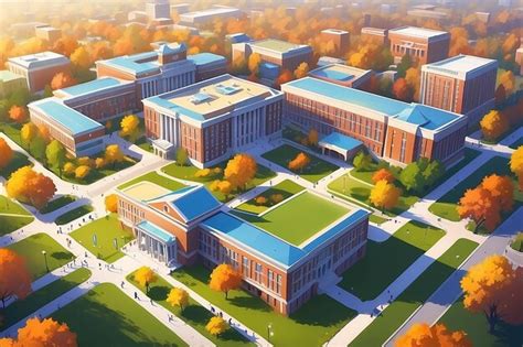 Foto temática: campus universitario o edificio académico de prestigio