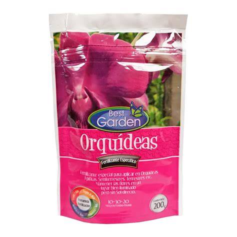 fertilizante granular para orquídeas de liberación lenta