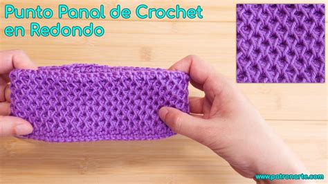 Patronartistas saludando y mostrando un tejido con el punto panal a crochet