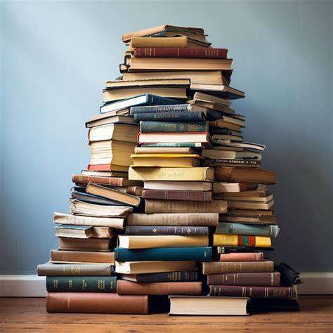 Foto de una pila de libros sobre embarazo y maternidad
