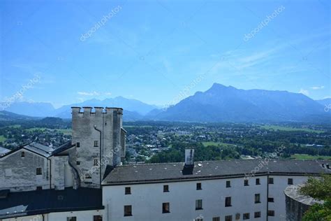 Fortaleza Hohensalzburg, vista desde la ciudad