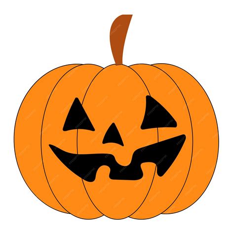 Ilustración de una calabaza sonriente rodeada de ingredientes de cocina