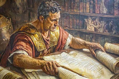 Pintura de Rómulo trazando los límites de Roma