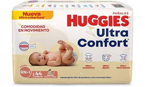 Comparativa de marcas de pañales en infografía