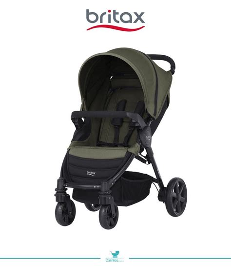 Esquema de la silla Britax B Agile 4 con detalles de sus componentes